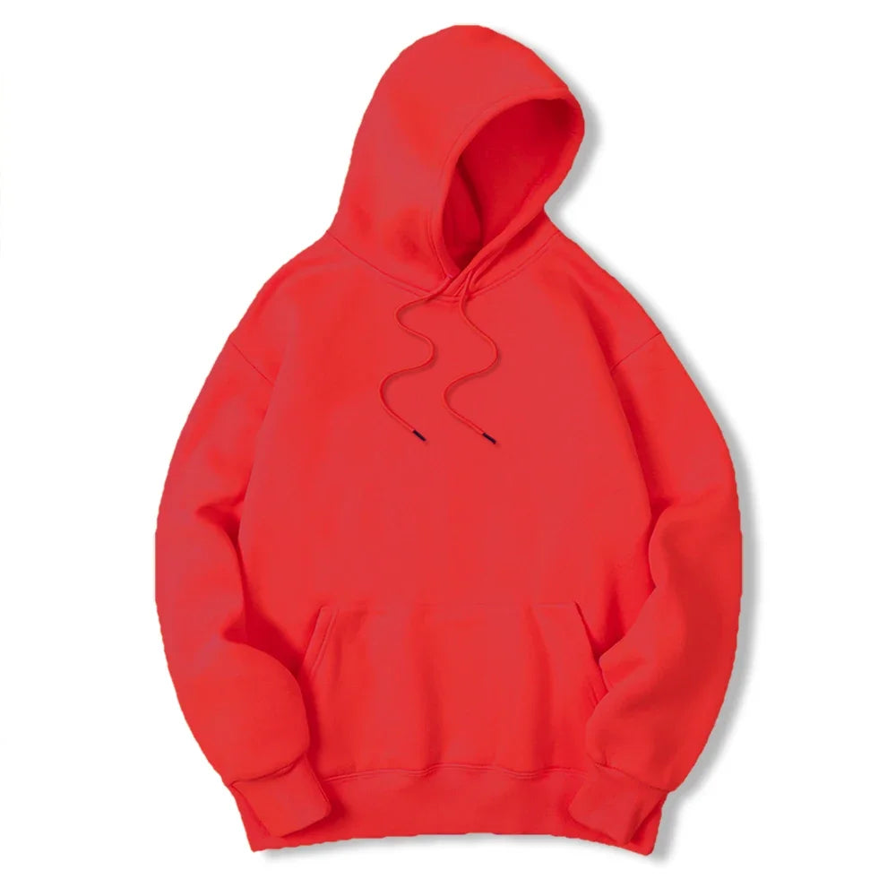 Men’s Casual Polyester Hoodie – Everyday Streetwear Style