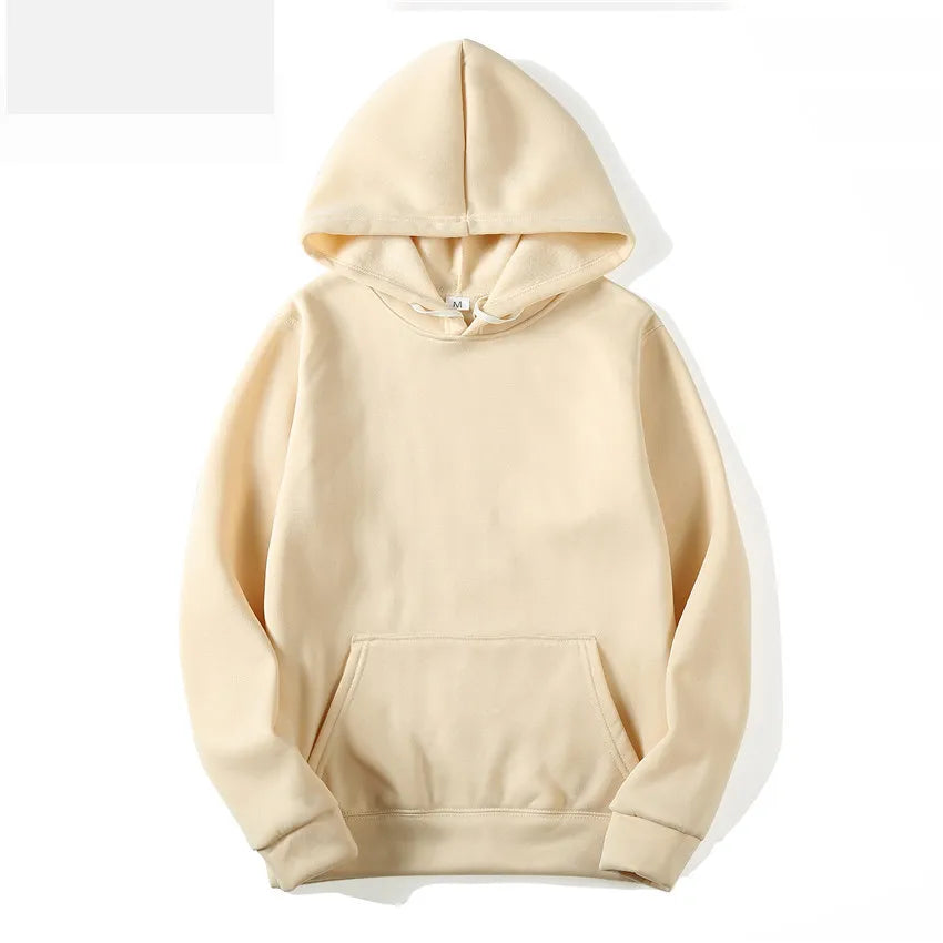 Men’s Casual Polyester Hoodie – Everyday Streetwear Style