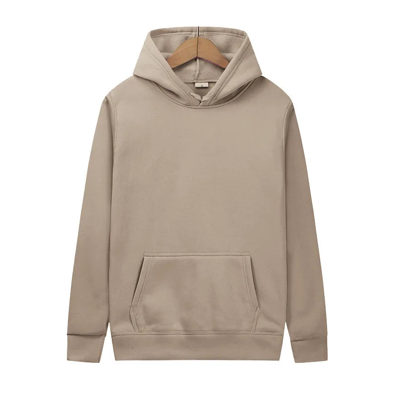 Men’s Casual Polyester Hoodie – Everyday Streetwear Style