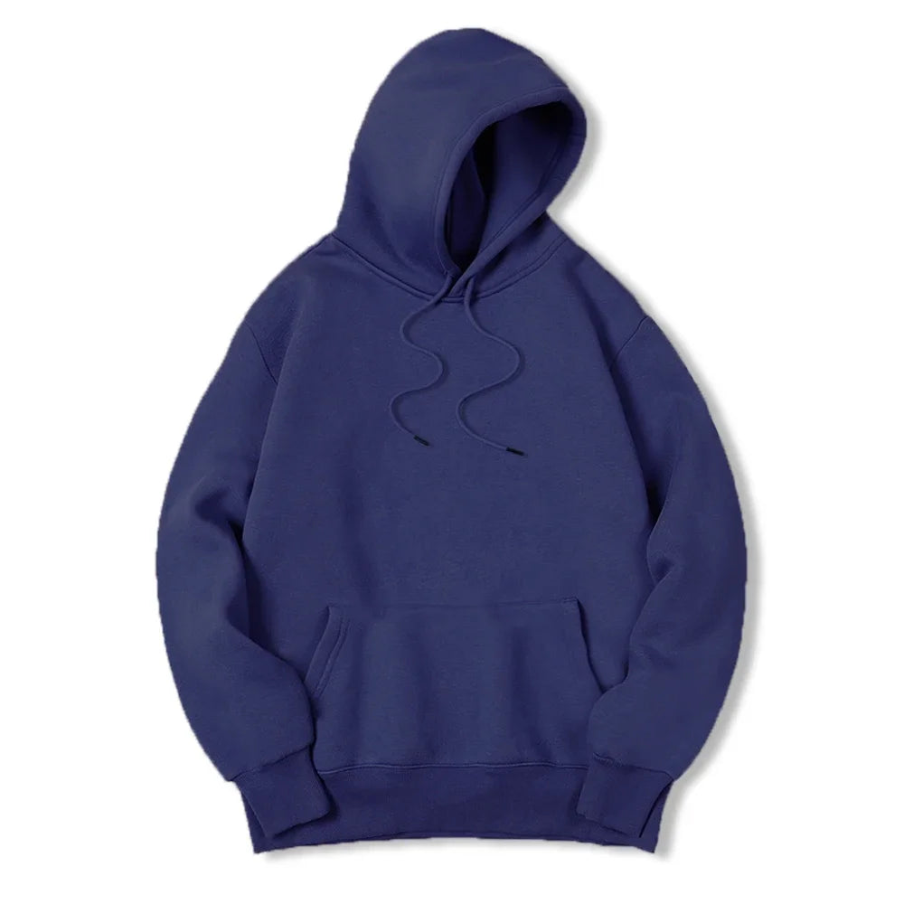 Men’s Casual Polyester Hoodie – Everyday Streetwear Style