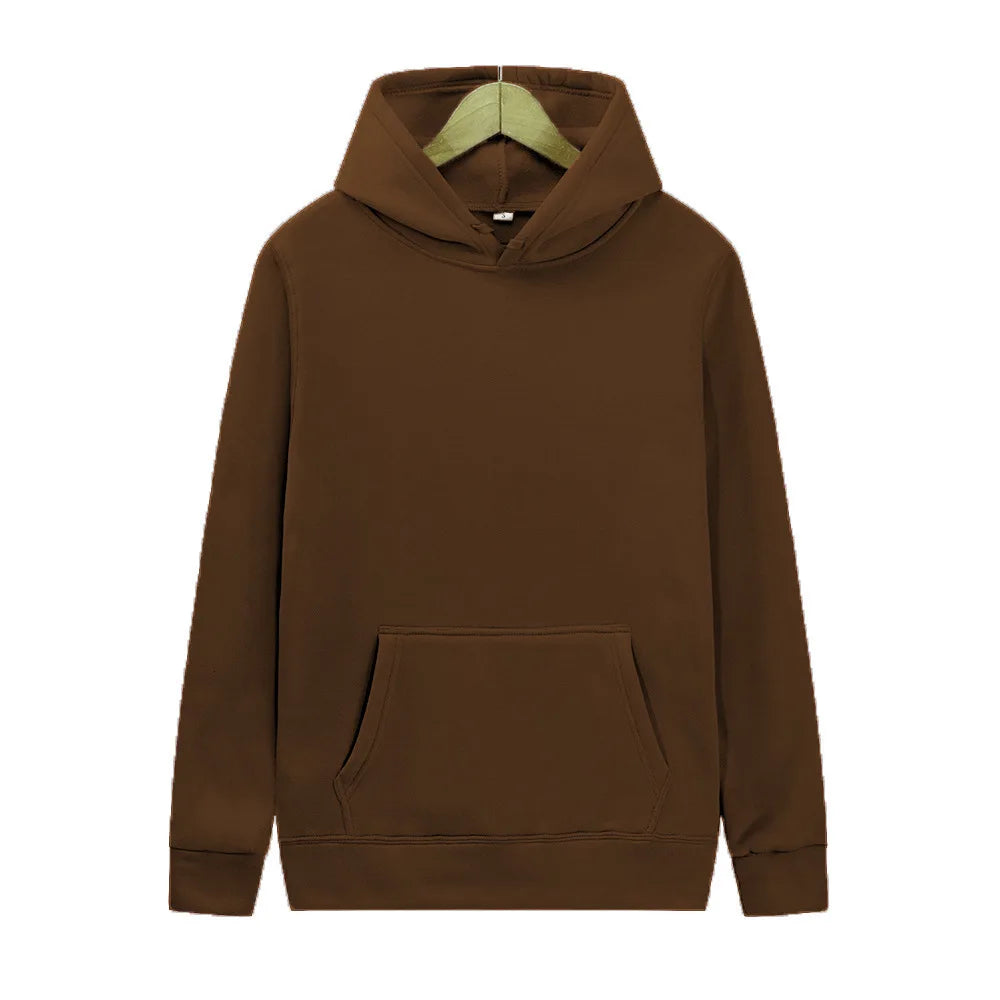 Men’s Casual Polyester Hoodie – Everyday Streetwear Style