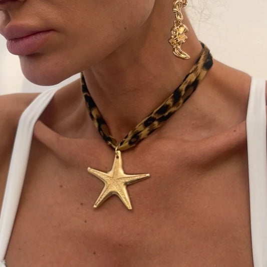 Ingemark 7-Style Multilayer Velvet Necklace with Charms