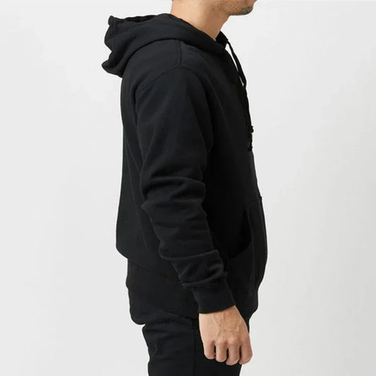 Men’s Fashion Wool Hoodie – Loose Fit, Warm & Comfortable Street Style Sweater