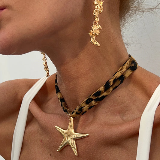Ingemark 7-Style Multilayer Velvet Necklace with Charms